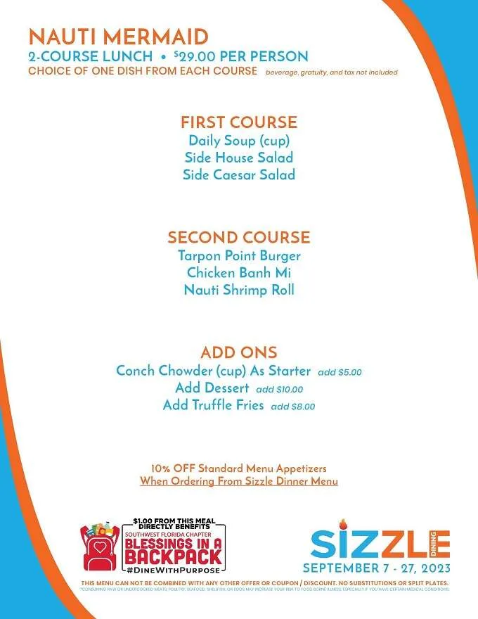 Sizzle Dining Restaurant Week 2023 South Florida: Menus, Dates