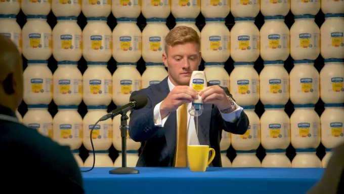 Hellmann's Scores Major Touchdown - Signing Quarterback Will Levis To A New Lifetime Supply Of Mayonnaise Contract