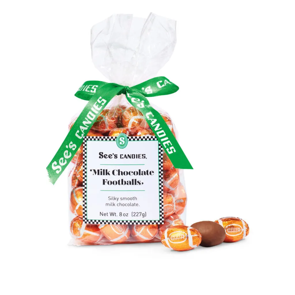 See's Candies Unveils New Milk Peanut Butter Footballs