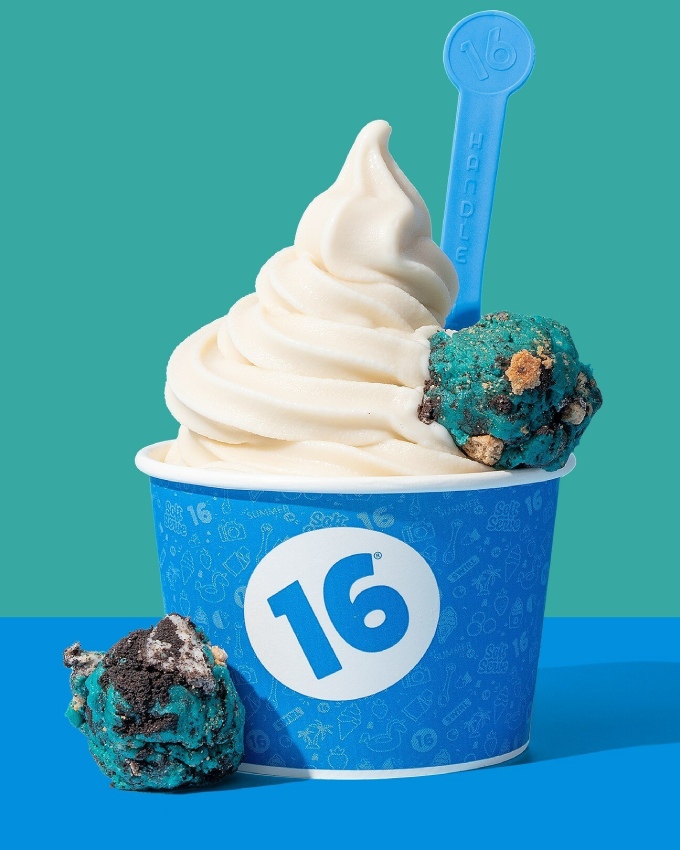 16 Handles Brings Out the Cookie Monster in Everyone with Launch of New Blue Cookie Dough Topping