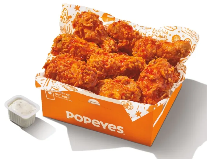 New Launch From Popeyes: Sweet ‘n Spicy Wings