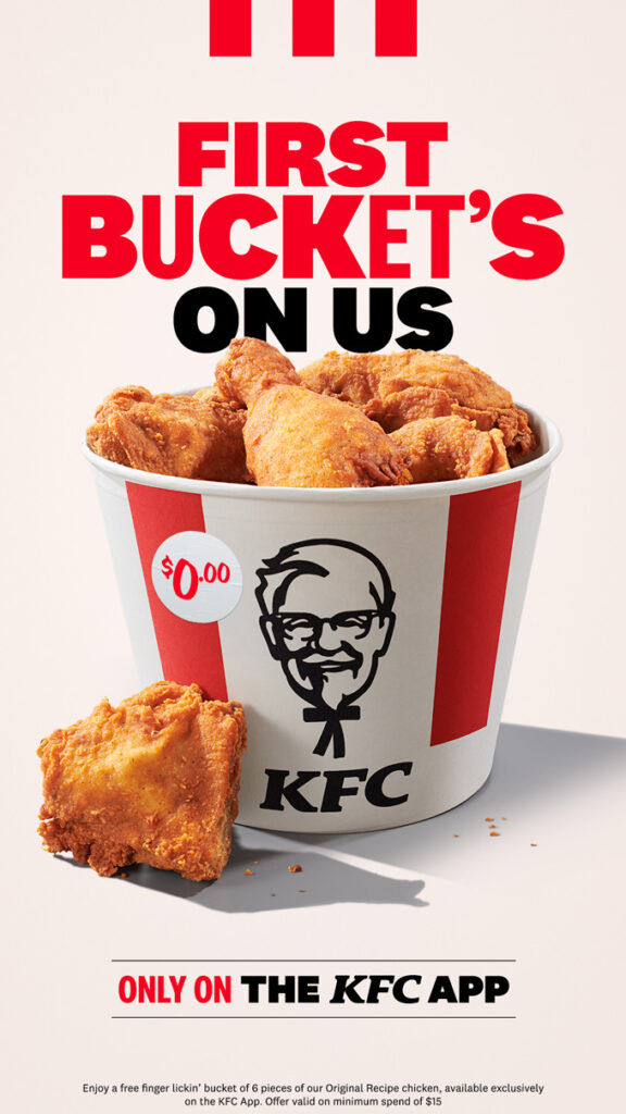 KFC Canada Free 6-Piece Chicken Bucket Deal until Sept 24
