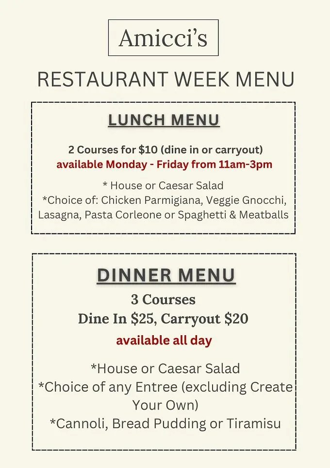 Maryland Restaurant Week 2023