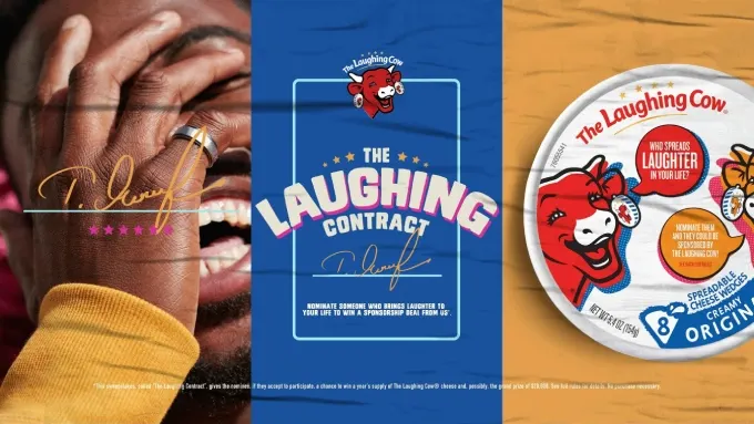 The Laughing Cow Unveils New, Limited-Edition Packaging Along with 'The Laughing Contract' Sweepstakes