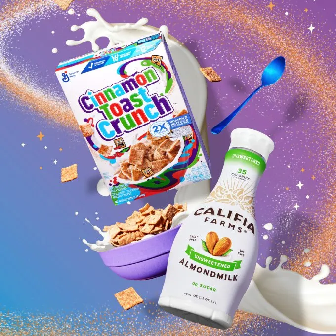 Califia Farms And Cinnamon Toast Crunch&trade; Launch 'snack Attack' Sweepstakes To Celebrate The Ultimate, Irresistibly Delicious Anytime Snack