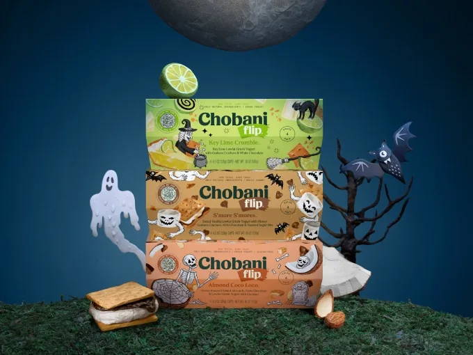 Chobani Flip Snacks Celebrate Halloween with Surprises in the Dairy Aisle