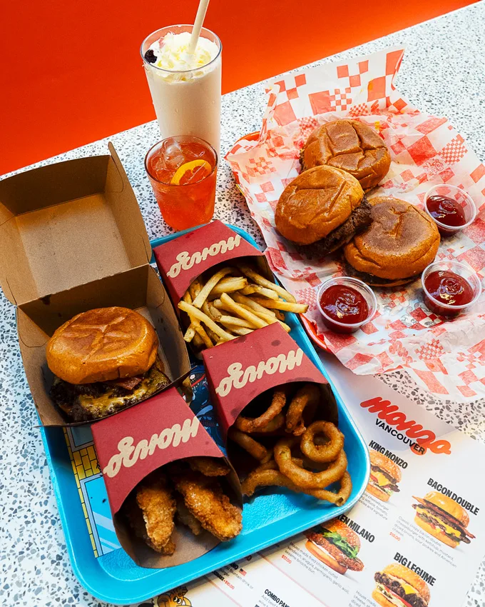 Monzo Burger Vancouver - New Higher Quality Burger Spot