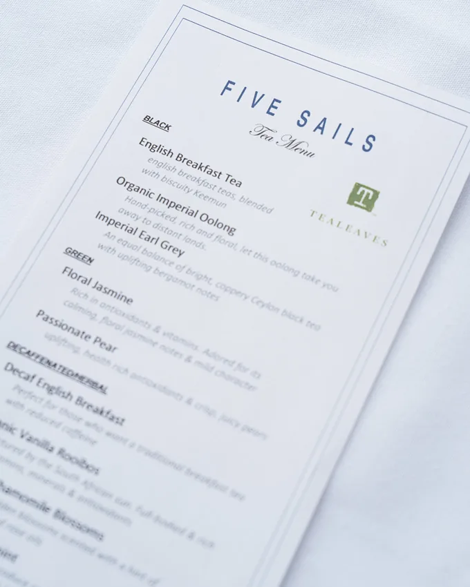 Five Sails @ Pan Pacific Hotel Vancouver Afternoon Tea