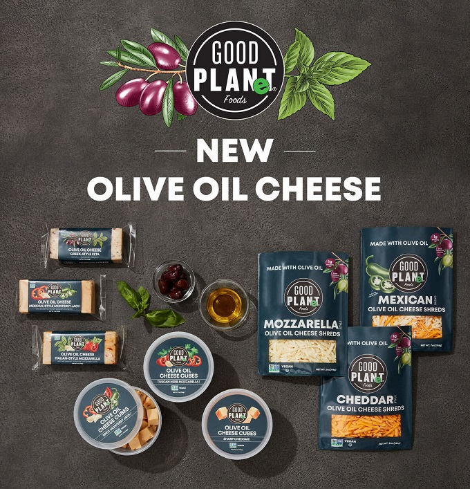 Good Planet Foods Debuts First Ever Olive Oil Cheese