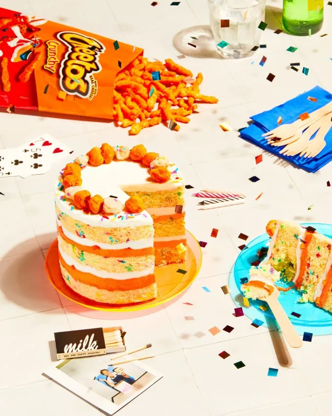 Cheetos Marks 75 Years of Mischief with Epic Birthday Bash with Cheetos-inspired Fashion Show and Reveal of Cheetos Milk Bar Cake