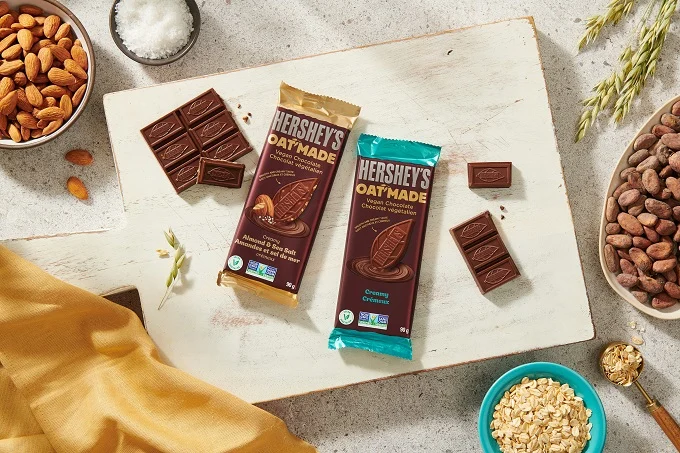Hershey's First Plant-Based Chocolate Bar Is Coming To Canada