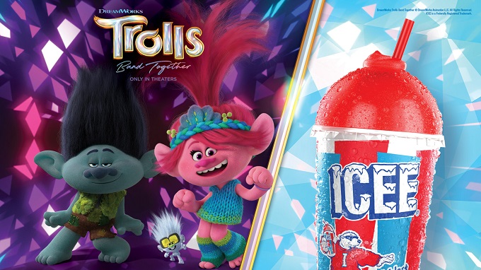 The Icee Company® Partnership With Dreamworks Animations Trolls Band Together Foodgressing 2216