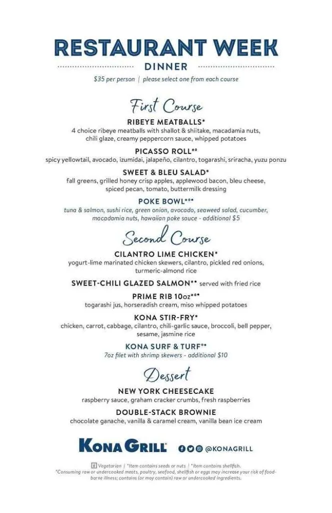 Maryland Restaurant Week 2023