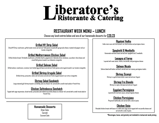 Maryland Restaurant Week 2023