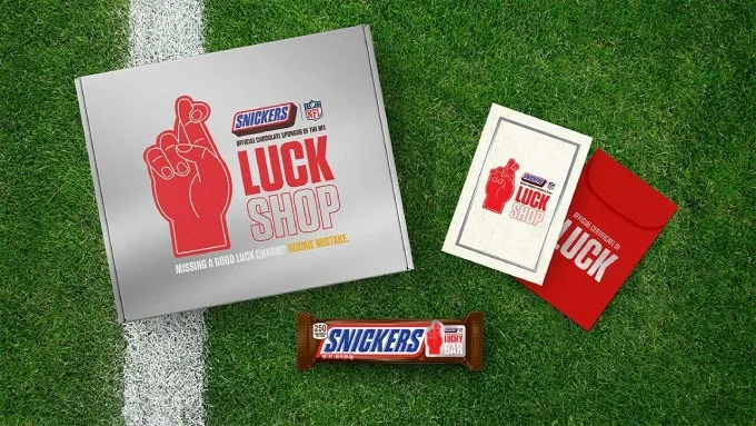 Mars Partners With National Football League On First Ever Snickers Luck Shop