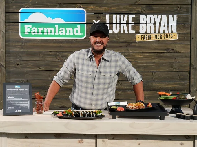 Farmland Sponsors Luke Bryan's Annual Farm Tour For The Third Consecutive Year