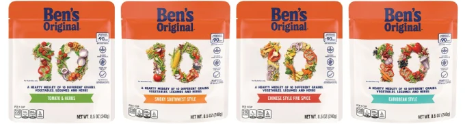 Mars Food & Nutrition Announces Ben's Original 10 Medley