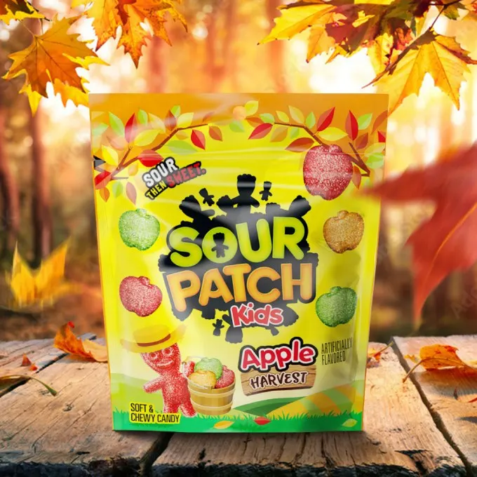 Sour Patch Kids Brand Falls into Fall with Limited Edition Apple-Inspired Flavors