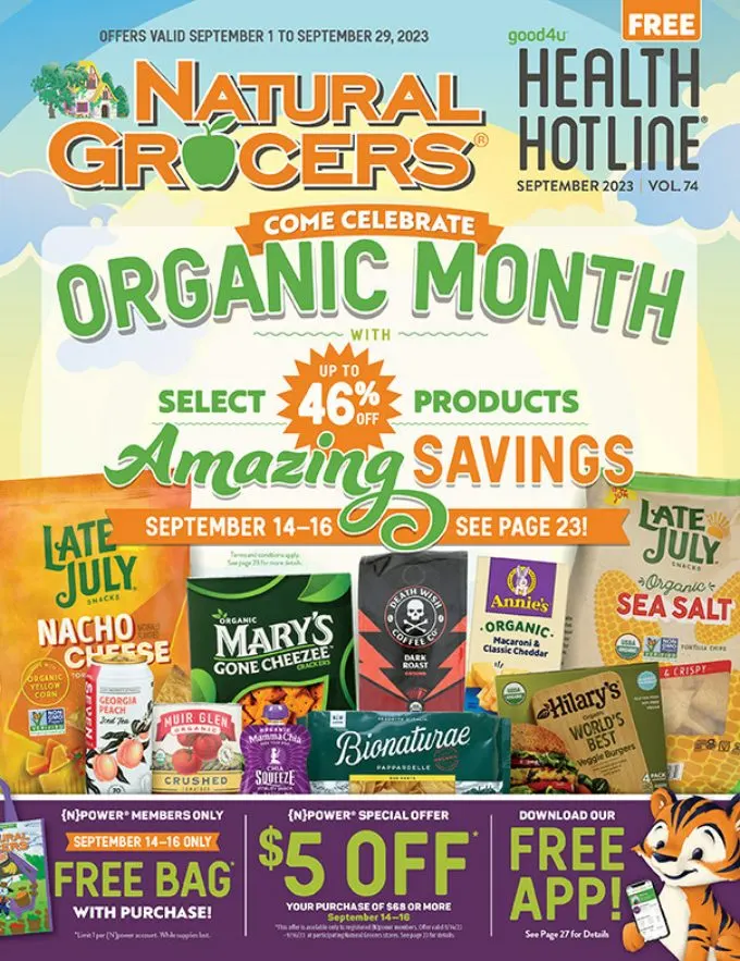 Natural Grocers Invites Customers to Celebrate Organic Month, September 2023