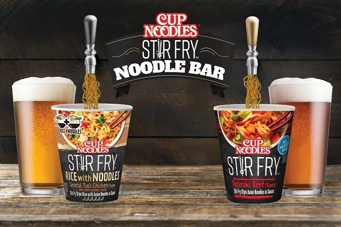 Cup Noodles® Introduces A Noodle Bar Experience, Pairing Its Premium Cup Noodles® Stir Fry® Line With Craft Brews Right In Time For Oktoberfest