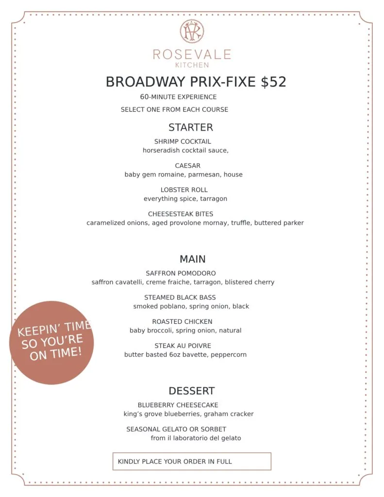Where to Eat Before or After NYC Broadway Shows 2023