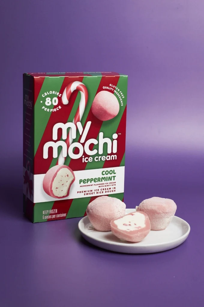 My/Mochi Cool Peppermint Mochi Ice Cream is Back for the Holidays Along with NEW Cookie Dough
