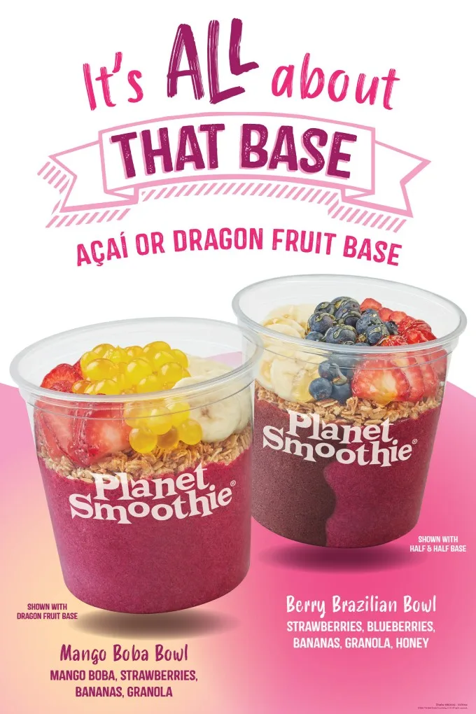 Planet Smoothie Introduces All-New Bowls