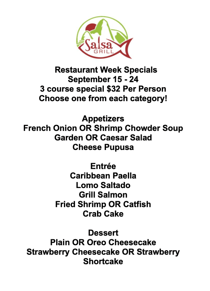 Maryland Restaurant Week 2023