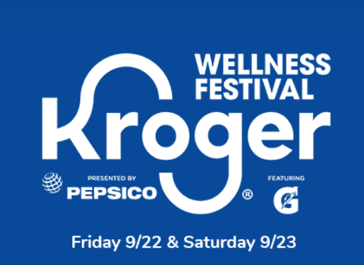 2023 Kroger Wellness Festival, September 22 & 23 in Downtown Cincinnati