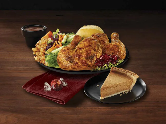 Swiss Chalet Thanksgiving 2023 Features - Turkey Feasts