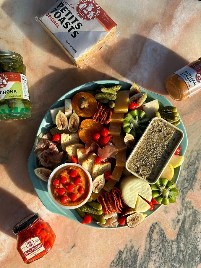 Three Little Pigs Teams Up With Charcuterie Board Designer Humble Board For Exclusive Charcuterie Sampler