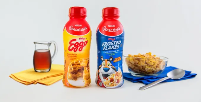 New & Nostalgic Nestlé Sensations Flavored Milks