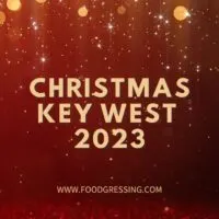 Christmas Key West 2023: Dinner, Turkey to Go, Restaurants