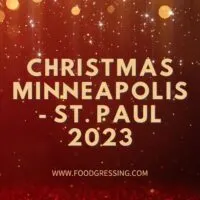 Christmas Minneapolis - St. Paul 2023: Dinner, Turkey to Go, Restaurants