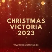 Christmas Victoria 2023: Dinner, Turkey to Go, Restaurants