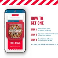 Sound The Alarm! Domino's Is Giving Away Free Emergency Pizzas!