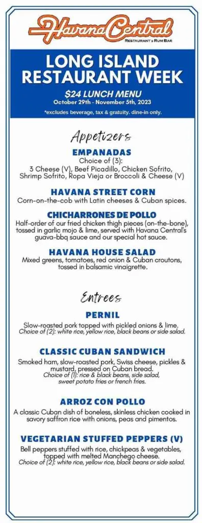 Long Island Restaurant Week 2023: Menus, Dates