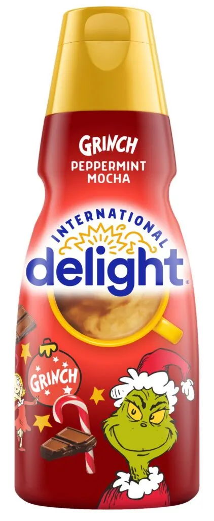International Delight Launches New Peppermint Mocha Offerings Bringing Back Year Two of its Grinch-Inspired Line