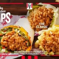 Let The Countdown Begin! KFC Wraps Are Back Starting Nov. 12 At 2 For $5
