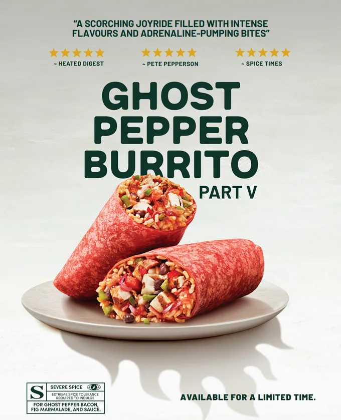 Mucho Burrito Original Ghost Pepper Burrito Returns