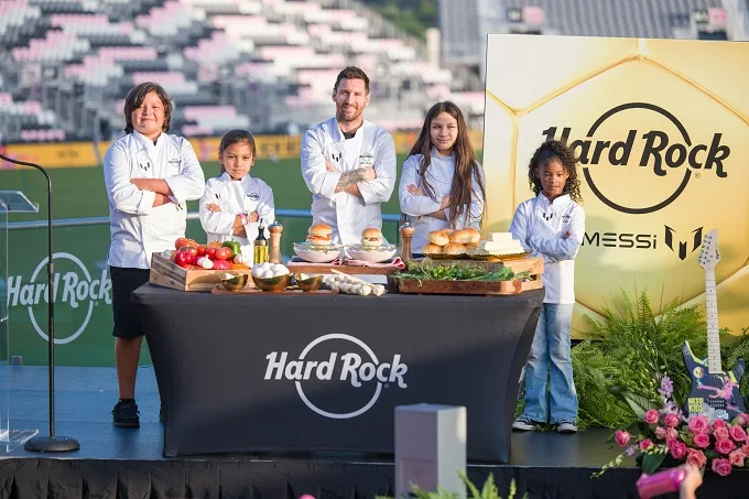 Hard Rock And Leo Messi Unveil First Ever Menu For Kids: The Hard Rock Messi Kids Menu