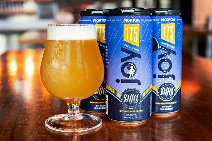 Morton Salt And Alter Brewing Toast To 175 Years Of "Pure Joy" Launching A Limited-Edition Morton Beer