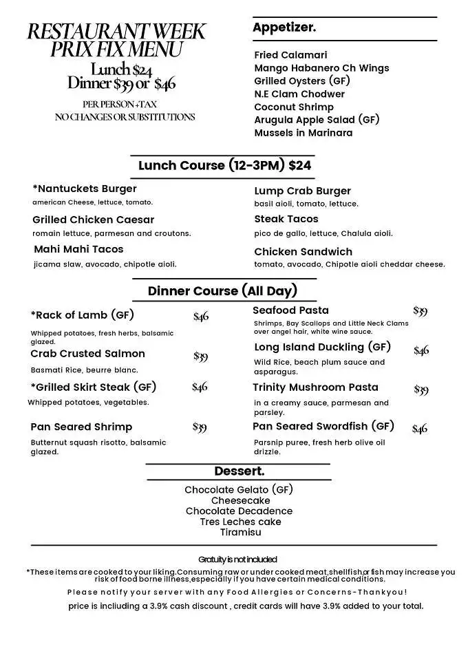Long Island Restaurant Week 2023: Menus, Dates