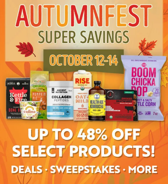 Celebrate "AUTUMNFEST" at Natural Grocers, October 12-14, 2023
