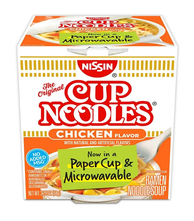 Cup Noodles Announces New Paper Cup Packaging For Its Iconic Ramen Noodles