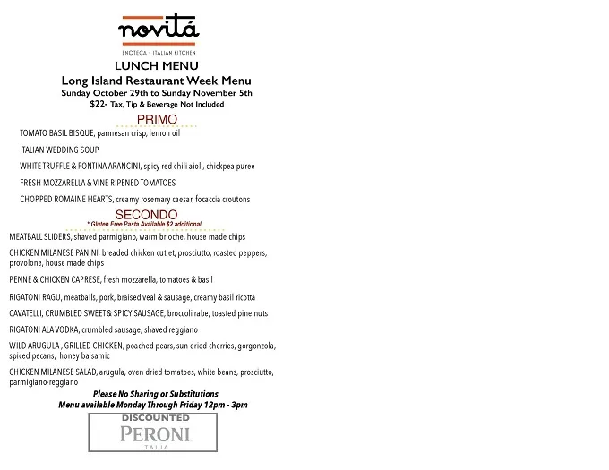 Long Island Restaurant Week 2023: Menus, Dates