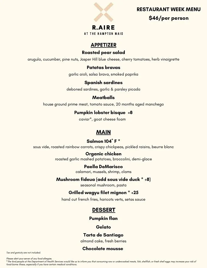 Long Island Restaurant Week 2023: Menus, Dates