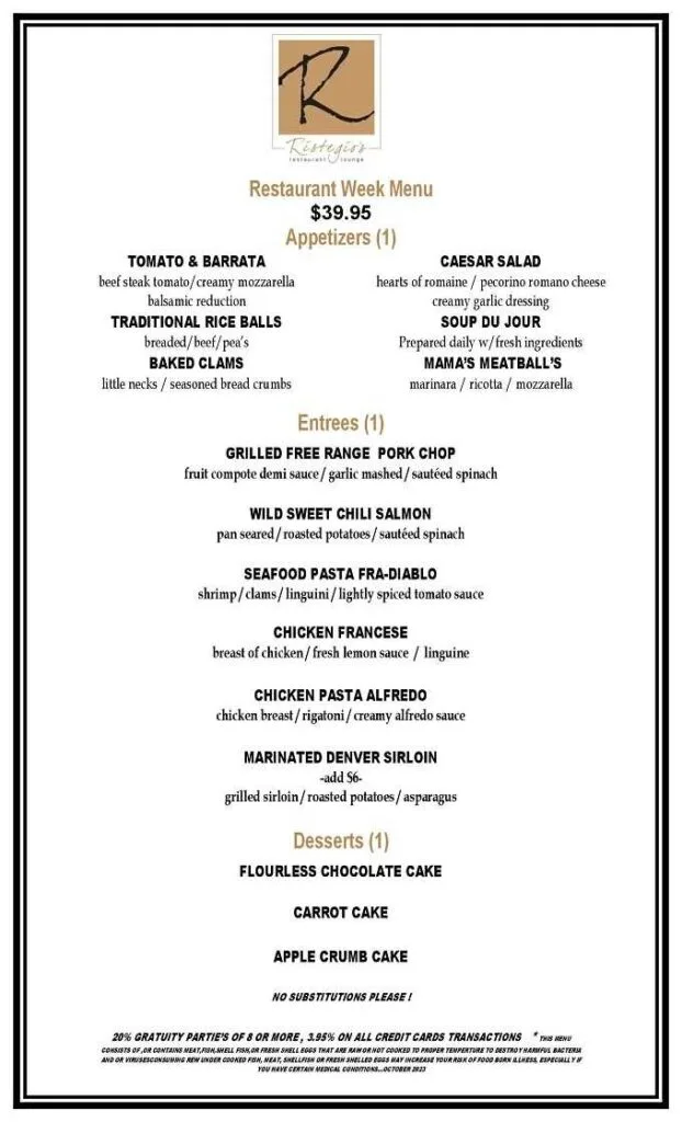Long Island Restaurant Week 2023: Menus, Dates