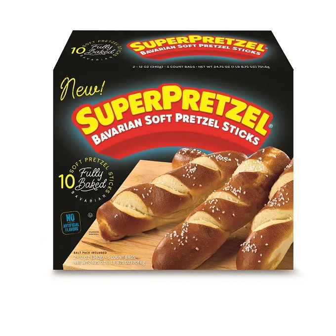 SUPERPRETZEL Bavarian Soft Pretzel Sticks Now Available At Grocery Stores Nationwide