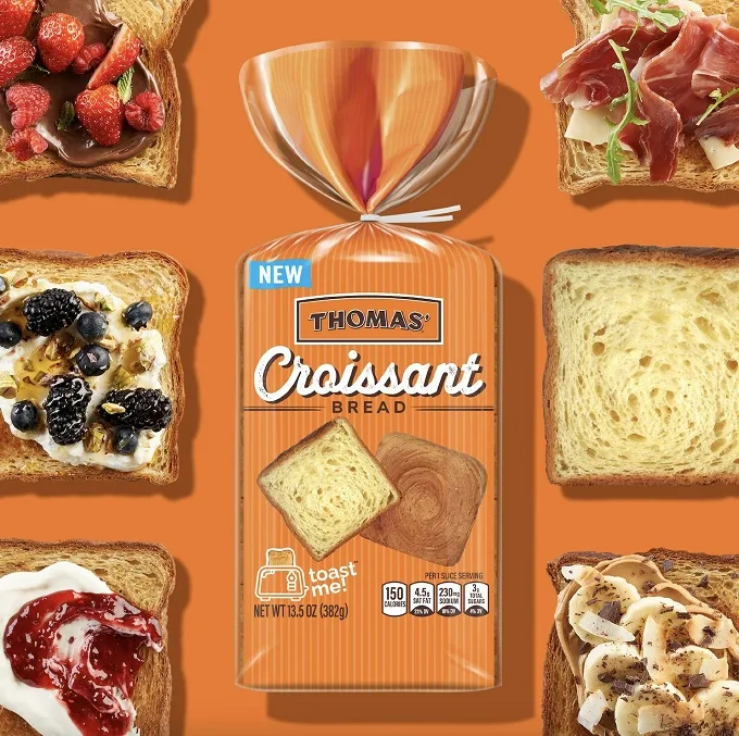 Thomas' Expands Breakfast Portfolio With Launch Of New Croissant Bread